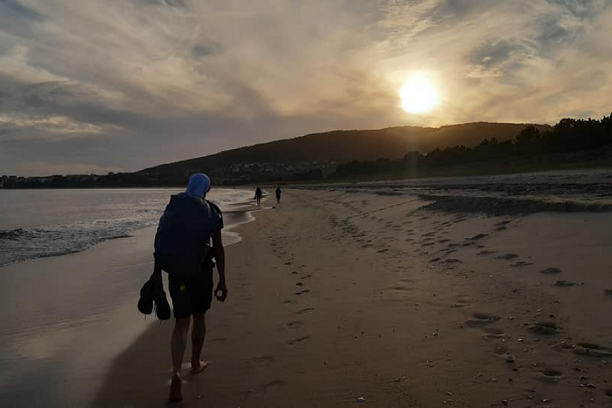 Spaziergang am Strand