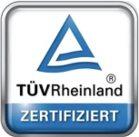 TÜVRheinland Zertifiziert