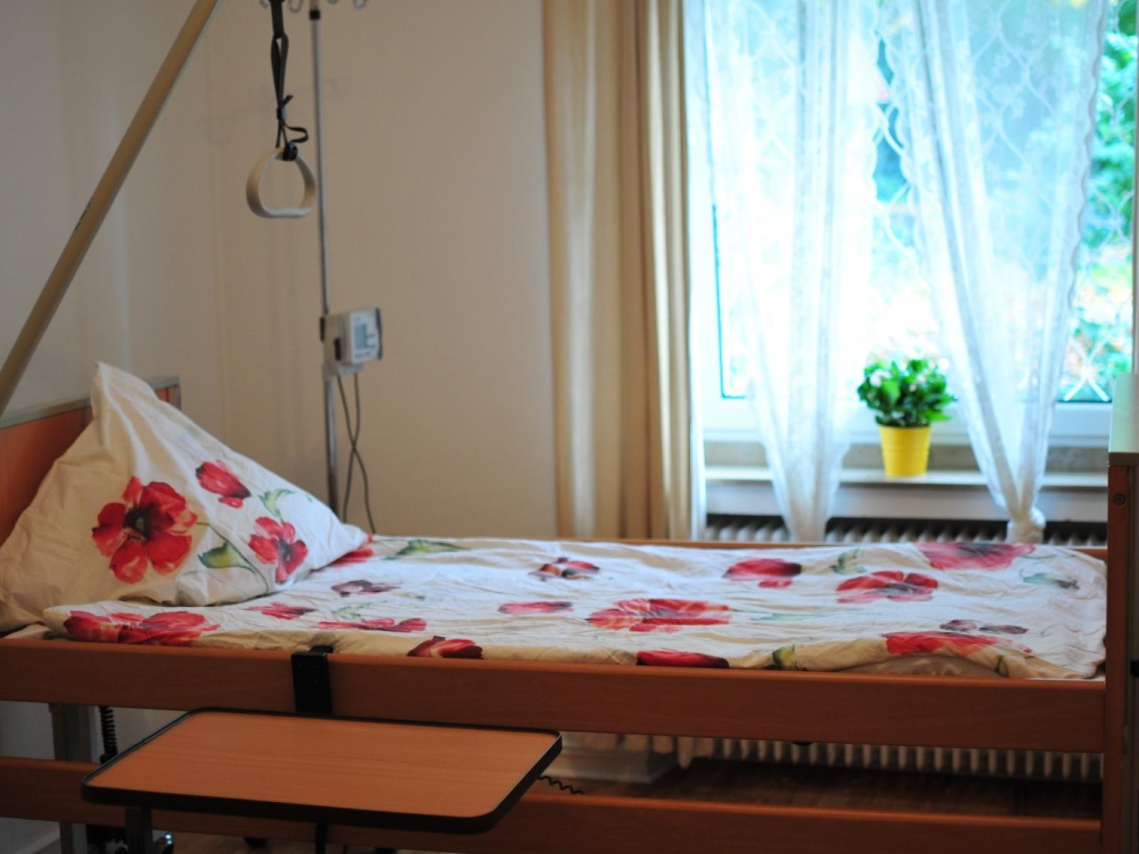 Patientenzimmer in der Pflegeeinrichtung Köln-Hahnewald