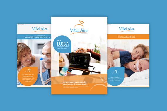 VitalAire Therapiebroschüren